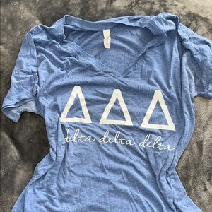 Blue Delta Delta Delta Women's Top